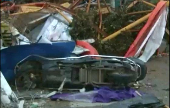 فيديو مروع.. لحظة انهيار رافعة في الصين صورة رقم 3