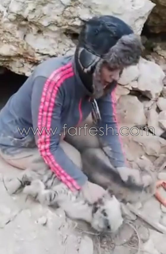 التحقيق مع صحفية اردنية ظهرت في فيديو وهي تصطاد الضباع صورة رقم 7