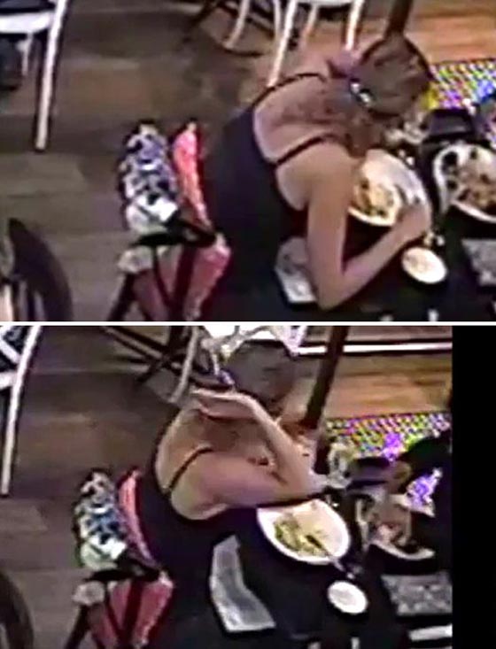 بفضل كاميرا المراقبة: فيديو يفضح حيلة فاشلة لزبونة للتهرب من فاتورة مطعم صورة رقم 2