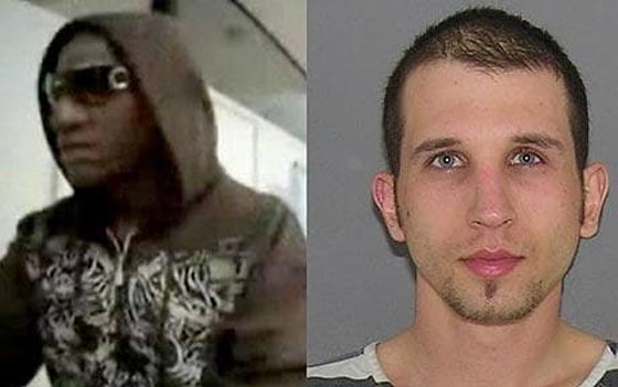 رجل ابيض استخدم اقنعة بوجه اسود لتنفيذ 6 جرائم سطو.. صور صورة رقم 2