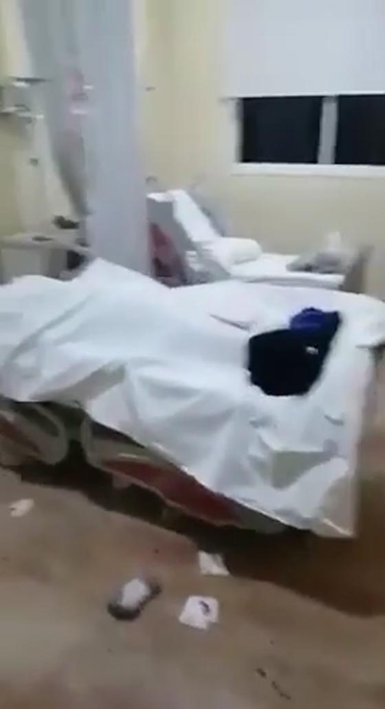 شاب لبناني يحطم المستشفى بعد تبليغه بوفاة شقيقه! فيديو صورة رقم 1