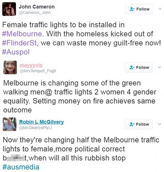 اشارات مرور (نسائية) في شوارع أستراليا! صورة رقم 7