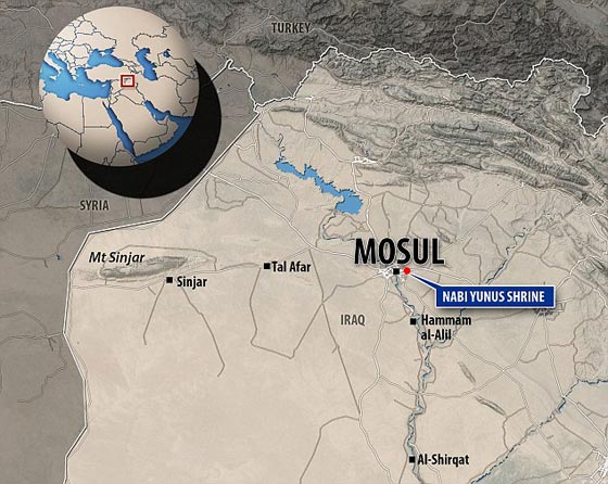  فيديو وصور: العثور على قصر عمره 2600 سنة بعد ان دمّر داعش قبر النبي يونس  صورة رقم 14