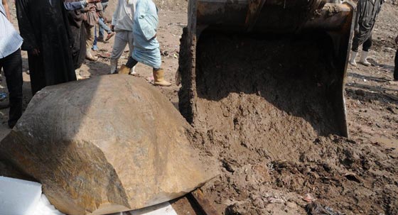  اكتشاف اثري مذهل لتمثال الملك رمسيس يعود الى 3250 ق.م بالقاهرة صورة رقم 5