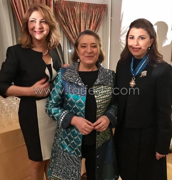  الملك الاسباني خوان كارلوس يكرّم الفنانة اللبنانية ماجدة الرومي صورة رقم 3