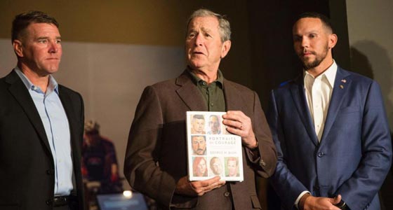 قدامى المحاربين الامريكيين بريشة بوش الابن صورة رقم 7