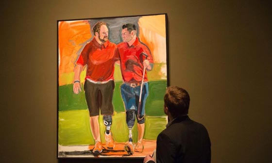 قدامى المحاربين الامريكيين بريشة بوش الابن صورة رقم 8