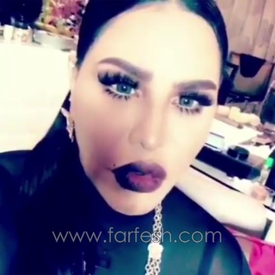 احلام في (سيلفي) بملابس الحداد والمكياج الغامق تثير غضب جمهورها  صورة رقم 3