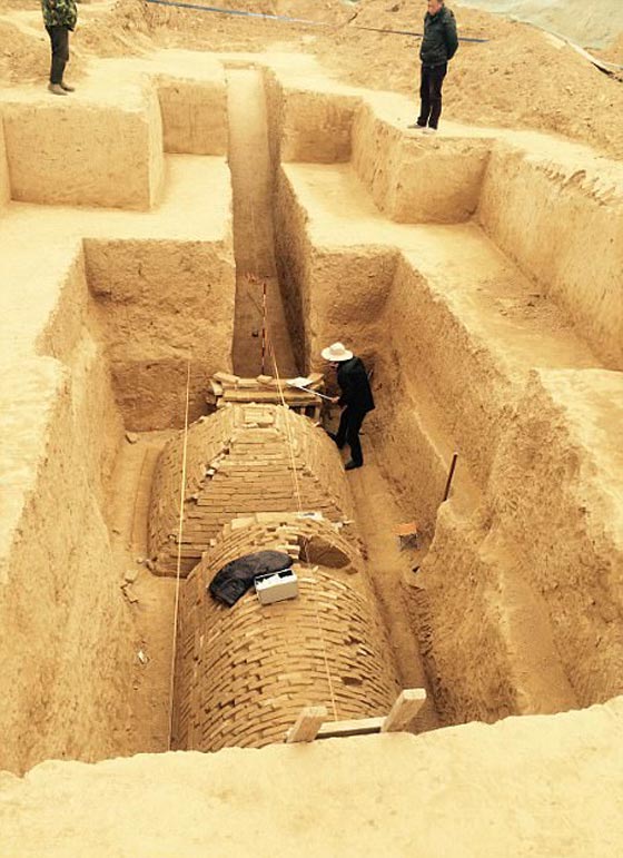  ما هو سر المقبرة الغريبة هرمية الشكل التي تم اكتشافها في الصين؟ صورة رقم 4