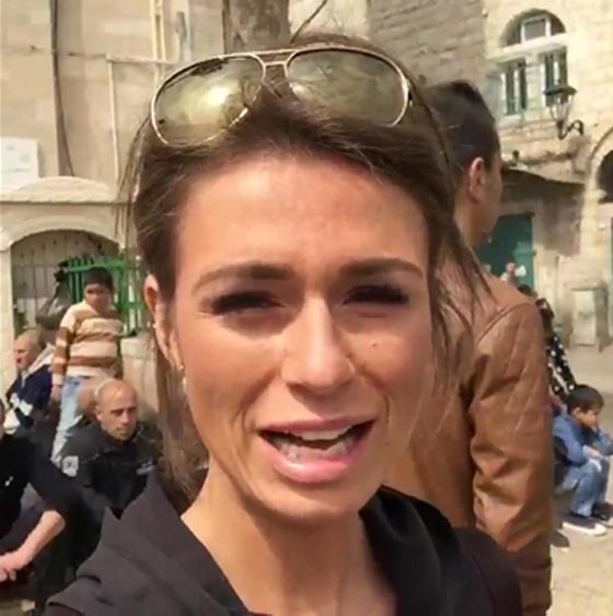 صحفيةٌ كندية تهاجم المسلمين في بيت لحم: سنشنُّ حملةً صليبية! صورة رقم 10