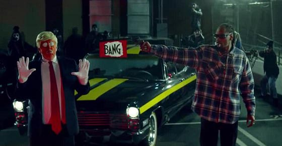 ماذا علّق ترامب على فيديو اغنية سنوب دوغ التي تصوّر اغتياله! صورة رقم 3