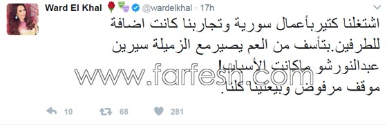  النجوم والجمهور يتضامنون مع الفنانة سيرين عبد النور بسبب قرار المنع صورة رقم 1
