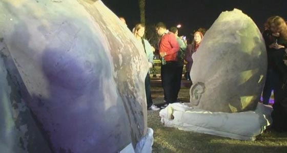 نقوش على التمثال الأثري الملكي المكتشف حديثا بمصر تفجر مفاجأة! صورة رقم 1