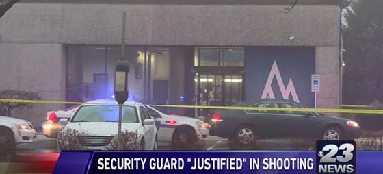 بالفيديو.. عمل بطولي لحارس يفشل هجوما مسلحا على بنك  صورة رقم 11