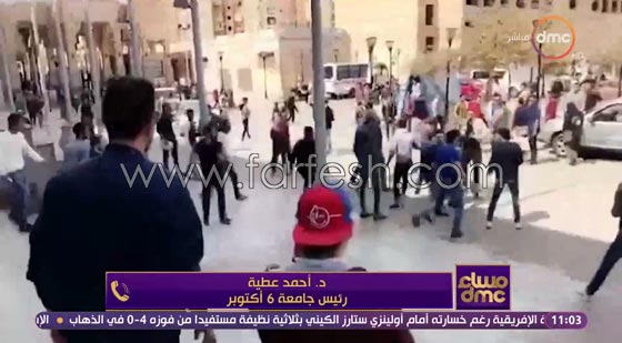 بالفيديو.. رئيس جامعة 6 أكتوبر ينتقد مذيعة على الهواء لإيقاظه من النوم صورة رقم 9