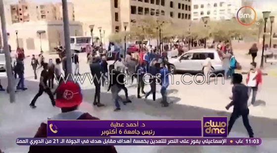 بالفيديو.. رئيس جامعة 6 أكتوبر ينتقد مذيعة على الهواء لإيقاظه من النوم صورة رقم 7