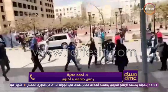 بالفيديو.. رئيس جامعة 6 أكتوبر ينتقد مذيعة على الهواء لإيقاظه من النوم صورة رقم 8