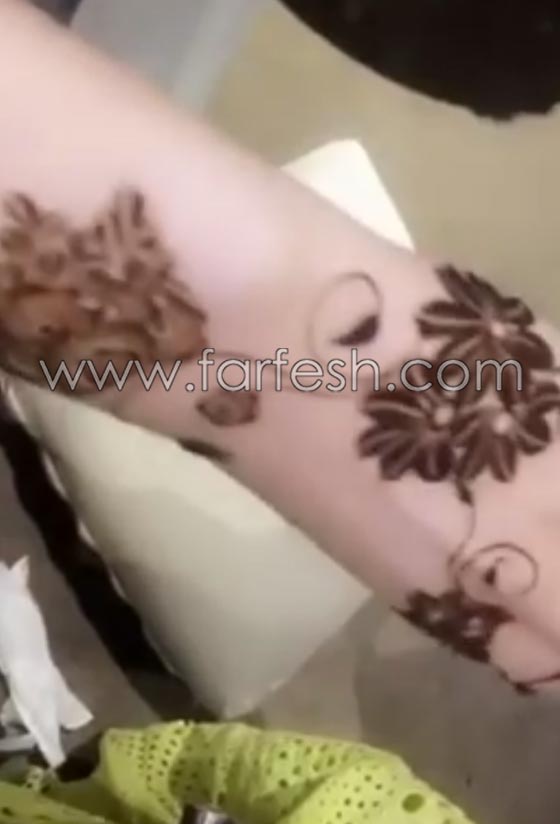 الاعلامية حليمة بولند تثير الجدل بنشر صور من جلسة حناء.. فيديو صورة رقم 5