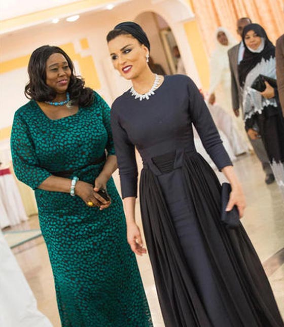 زيارة الشيخة موزة للسودان تفجر حربا اعلامية مع مصر على الاهرامات صورة رقم 9