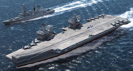  صاروخ روسي قادر على تدمير احدث حاملة طائرات بريطانية بضربة خاطفة صورة رقم 3