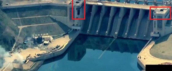 هل هذا هو حال سد الفرات بعد المعارك.. واية كارثة يسببها انهياره؟! صورة رقم 1