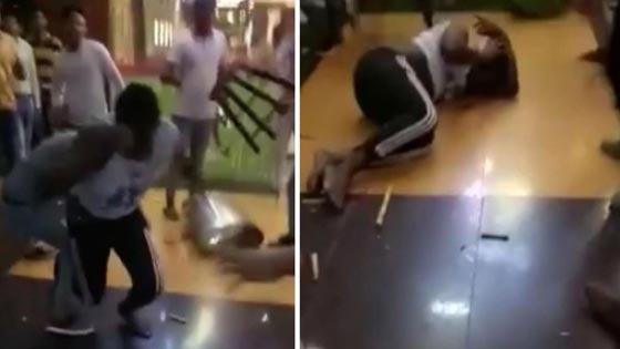 اعتداء وحشي على مجموعة افارقة بعد اتهامهم بأكل طالب! فيديو صورة رقم 4