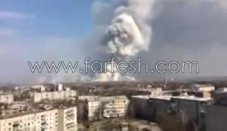 انفجار مستودع اسلحة في روسيا ونزوح 20 الف مواطن من محيطه صورة رقم 2