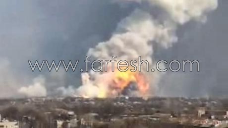 انفجار مستودع اسلحة في روسيا ونزوح 20 الف مواطن من محيطه صورة رقم 5