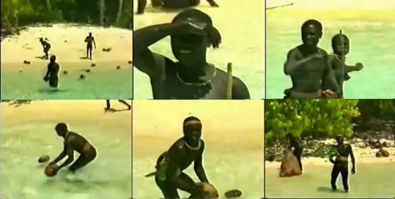 اكتشاف قبيلة عدائية تعيش على جزيرة بالمحيط الهندي وتقتل زائريها.. فيديو صورة رقم 1