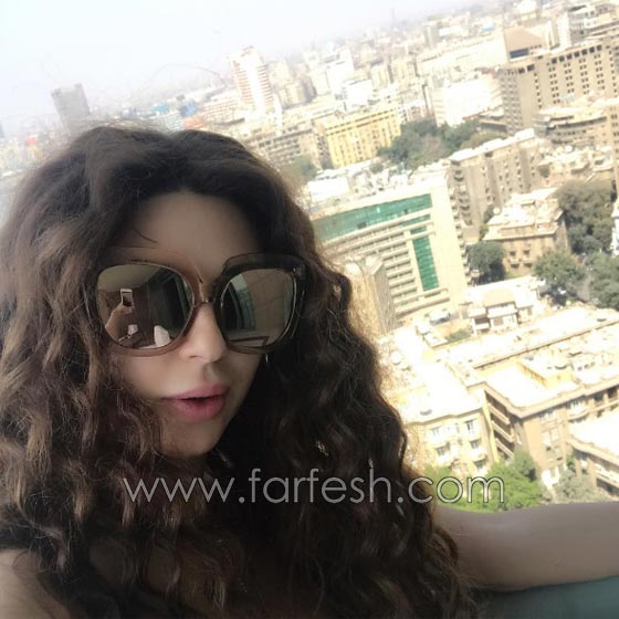 صور ميريام فارس ترتدي اغرب نظارات شمسية اثارت السخرية صورة رقم 3