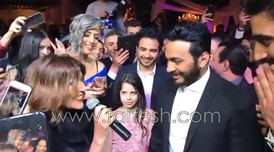 سميرة سعيد تهدي كارمن سليمان زفة مغربية وديو مع تامر حسني صورة رقم 2