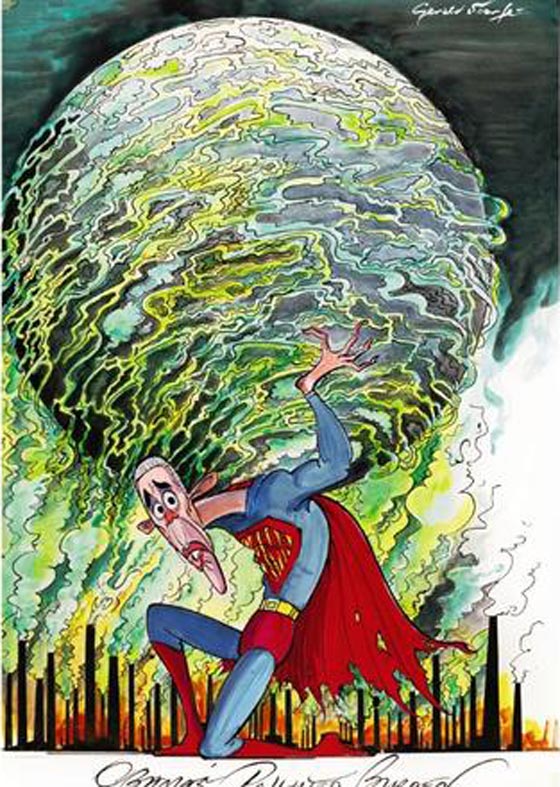 صور كاريكاتورية تسخر من السياسيين وتظهر الوجه القبيح لتشرشل ترامب وبوتين صورة رقم 7