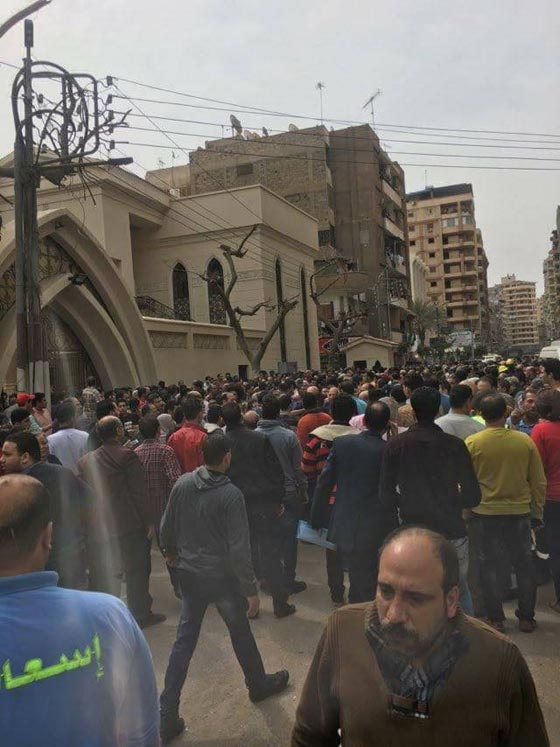 مصر:30 قتيلا و71 مصابا في انفجار كنيسة مار جرجس في طنطا.. فيديو وصور صورة رقم 8