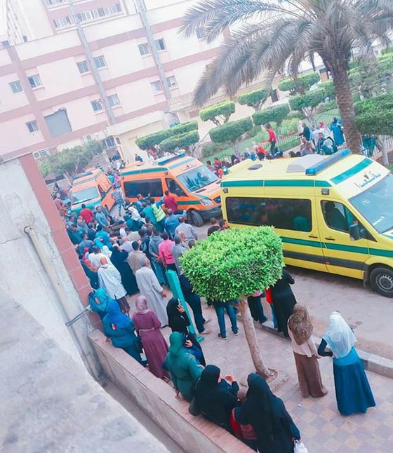 مصر:30 قتيلا و71 مصابا في انفجار كنيسة مار جرجس في طنطا.. فيديو وصور صورة رقم 9