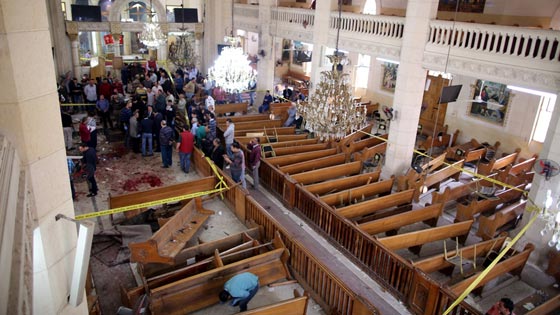 منفذا الهجومين على الكنائس بمصر هما داعشيان قاتلا في سوريا.. فيديو صورة رقم 11