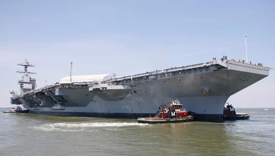 امريكا تخيف العالم بأكبر قطعة بحرية حربية تجسّس عليها مهندس مصري صورة رقم 2