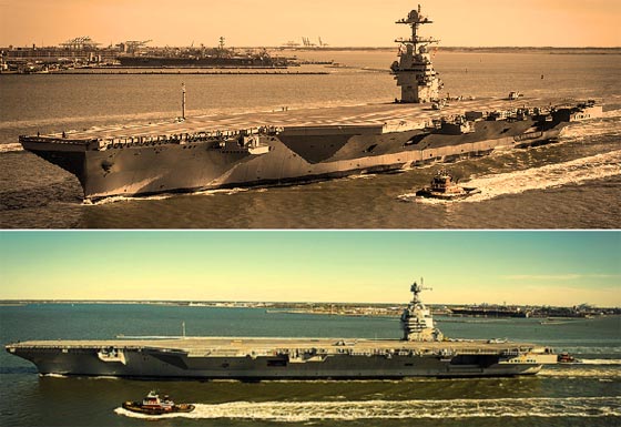 امريكا تخيف العالم بأكبر قطعة بحرية حربية تجسّس عليها مهندس مصري صورة رقم 1