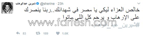 ردود فعل الفنانين على تفجيرات الكنيستين في مصر: غضب، حزن واستياء.. صورة رقم 3
