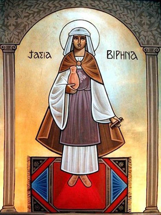 100 كنيسة تحمل اسمها.. القديسة فيرينا بذرة طيبة في ارض شائكة صورة رقم 1