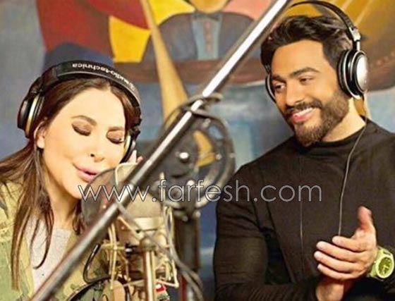  صور: مفاجأة اليسا مع تامر حسني: اغنية ثنائية ديو قريبا جدا صورة رقم 1