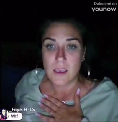  نيزك فضائي مشتعل يفاجئ امرأة اثناء بث مباشر.. فيديو صورة رقم 3