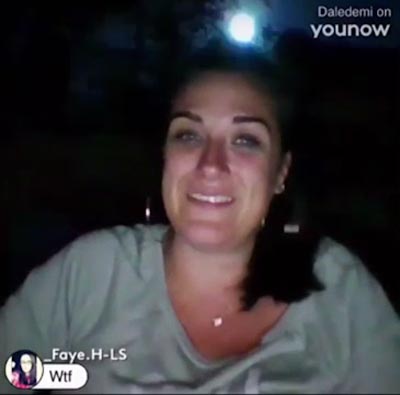  نيزك فضائي مشتعل يفاجئ امرأة اثناء بث مباشر.. فيديو صورة رقم 2