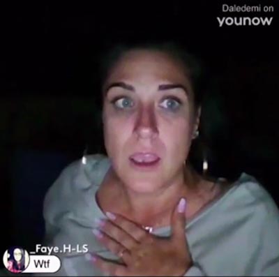  نيزك فضائي مشتعل يفاجئ امرأة اثناء بث مباشر.. فيديو صورة رقم 4