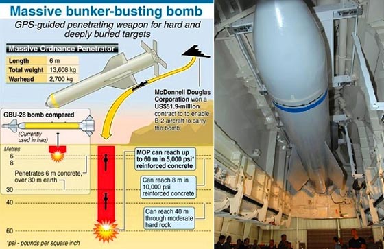 سلاح في ترسانة ترامب اكثر فتكا من ام القنابل.. والهدف كوريا وايران! صورة رقم 2