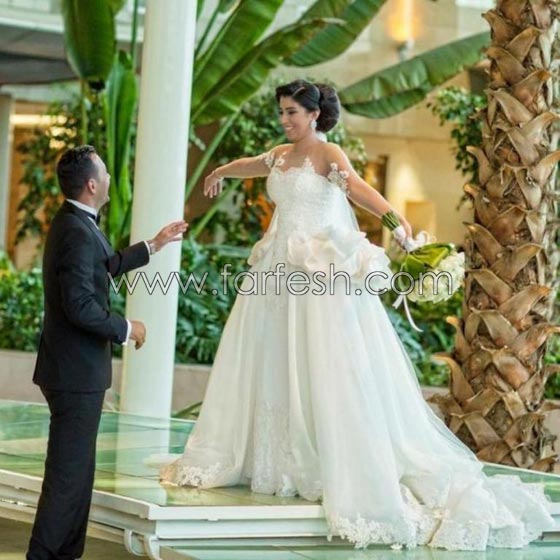  صور فنانات مصر ترتدين فساتين الزفاف الفخمة.. أيهن الاجمل؟ صورة رقم 3