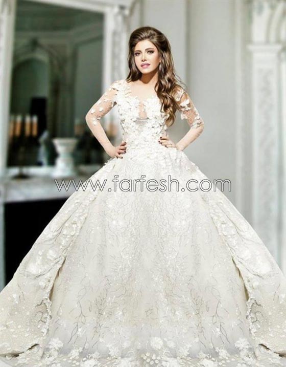  صور فنانات مصر ترتدين فساتين الزفاف الفخمة.. أيهن الاجمل؟ صورة رقم 10