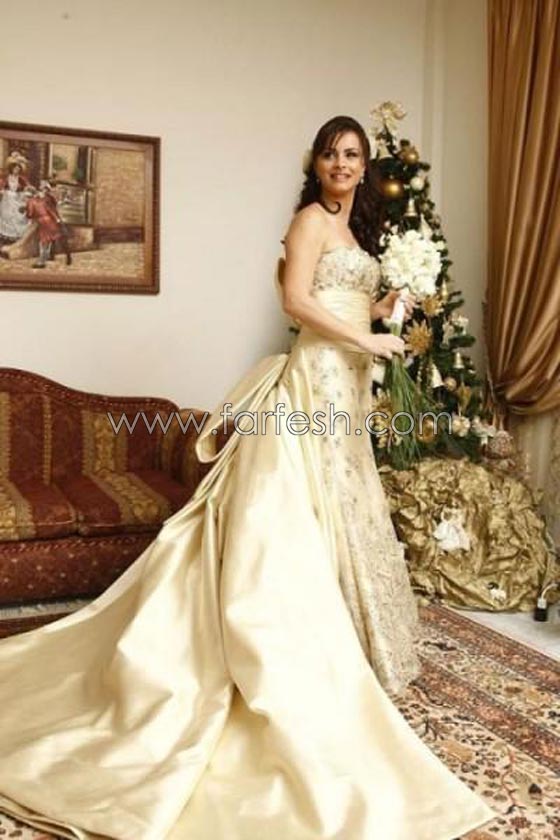  صور فنانات مصر ترتدين فساتين الزفاف الفخمة.. أيهن الاجمل؟ صورة رقم 12