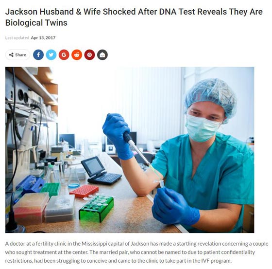 لا تصدّق كل ما تقرأ: خبر كاذب عن زوجين توأم يغرق وسائل الاعلام!  صورة رقم 5