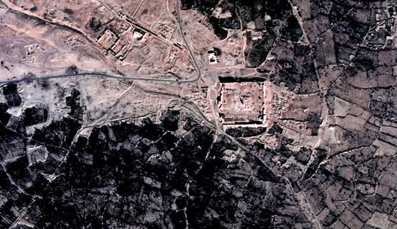  اهم ست مواقع تاريخية مهددة بالاندثار في صور التقطت من الأقمار! صورة رقم 1