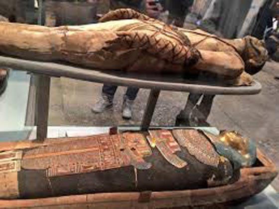 اكتشاف 8 مومياوات في مقبرة فرعونية من بينها مومياء قاضي المدينة صورة رقم 7